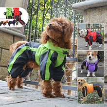 Carica l'immagine nel visualizzatore di Gallery, Lovelonglong, Impermeabile per la pioggia con cappuccio, D-L (for Corgi), red