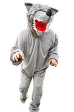 Carica l&#39;immagine nel visualizzatore di Gallery, F49 XL, Lupo Costume Costumi da adulto vestiti di carnevale Grigio - Ilgrandebazar