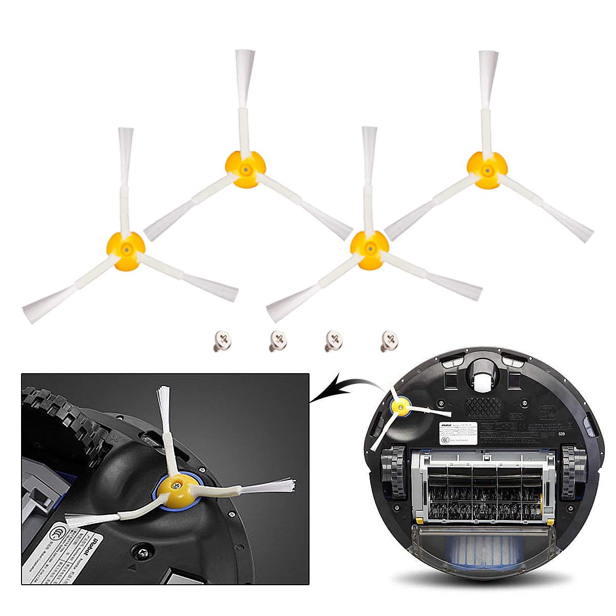 Kit Ricambi Per Roomba 600 Serie - 15 Pezzi: Spazzole, Filtri, Accessori Pulizia Per IRobot 600, 650, 690, Ecc. - Foto 4