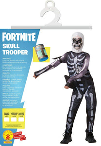 Rubie' s Costume ufficiale Fortnite Skull Trooper, gioco della pelle - Ilgrandebazar