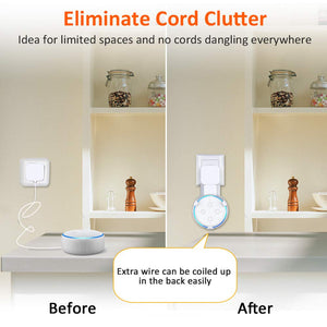 Cocoda Wall Mount Stand per Dot 3nd Generation, una Soluzione Bianco - Ilgrandebazar