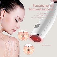 Carica l&#39;immagine nel visualizzatore di Gallery, Mosen Aspiratore Punti Neri Rimozione di Comedone Pulitore dei Pori Professionale Estrattore Vacuum Punti Neri Ricaricabile USB, Display a LED e 5 Testine per Rimozione di Comedoni, Brufoli, Grasso