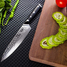 Carica l&#39;immagine nel visualizzatore di Gallery, SHAN ZU Coltello di Damasco Coltelli da 67 Strati Di Da Chef - Ilgrandebazar