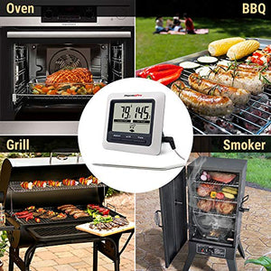 ThermoPro TP04 Termometro Cucina Digitale con una Sonda e Modalità Timer per...