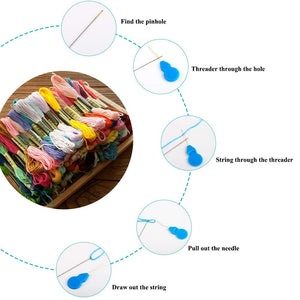 Mitening Fili per Ricamo, Punto Croce Kit 100 Colori Set Ricamo 100 - Ilgrandebazar