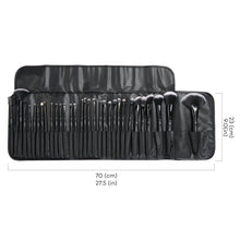 Carica l&#39;immagine nel visualizzatore di Gallery, Pennelli Make Up USpicy Kit 32 pezzi Cosmetici Trucco spazzola nero - Ilgrandebazar