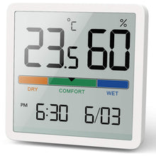 Carica l'immagine nel visualizzatore di Gallery, NOKLEAD Digital Thermohygrometer, Portable, Indoor hygrometer, High precision, temperature and humidity meter for room air conditioning control, room air monitoring, climate monitor
