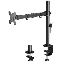 Carica l'immagine nel visualizzatore di Gallery, BONTEC Braccio Monitor Singolo per Schermo LED LCD da 13 a 32 Pollici, Ergonomica Inclinazione e Rotazione Braccio Monitor Scrivania con Morsetto, Dimensioni VESA: 75x75-100x100 mm