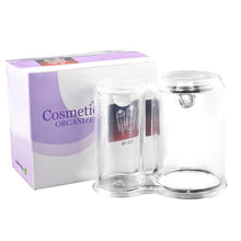 Carica l&#39;immagine nel visualizzatore di Gallery, ASIV, Organizzatore 2 in 1 acrilico con coperchio, per batuffoli Trasparente - Ilgrandebazar