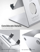 Carica l&#39;immagine nel visualizzatore di Gallery, Lamicall Supporto Telefono, Dock Telefono : Universale Supporto Dock per Phone XS XS Max XR X 8 7 6 6S Plus 5 5S 4 4S, Huawei, Samsung S9 S8 S7 S6 S5 S4 S3, Scrivania, Altri Smartphone - Argento