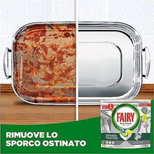 Carica l'immagine nel visualizzatore di Gallery, Fairy Platinum Detersivo Pastiglie Lavastoviglie, Brillantante, 54 Capsule Lavastoviglie, Limone, con Sistema Di Prelavaggio Integrato, Efficace nelle Sfide Difficili Contro lo Sporco