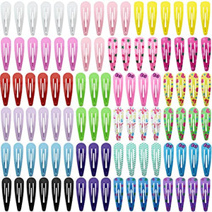HBF Set da 100 Mollette per Capelli Bambina Fermagli in Metallo... - Ilgrandebazar