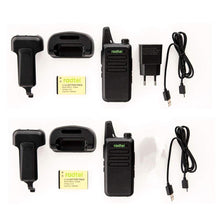 Carica l&#39;immagine nel visualizzatore di Gallery, radtel rt-10 Walkie Talkie ricaricabile UHF 16 canali Scansione... - Ilgrandebazar