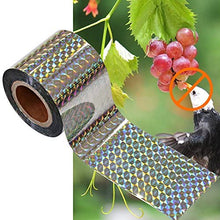 Carica l'immagine nel visualizzatore di Gallery, GWHOLE Nastro Repellente Antiuccelli, Protezione contro Piccioni e Altri Volatili - Superficie Riflettente - 45M