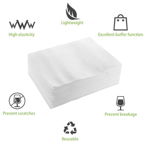 VORCOOL 100 sacchetti di schiuma per cuscini, proteggere bicchieri,... - Ilgrandebazar