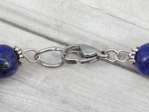 Bracciale da donna Thurcolas in argento placcato Lapis Lazuli della gamma... - Ilgrandebazar