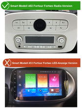 Carica l'immagine nel visualizzatore di Gallery, OYEFLY per Auto Mini Telefono per Auto Portatile Supporto e Supporto 360 Gradi di Rotazione Supporto di Ricarica per La Navigazione per Smart 453 Modello Forfour Fortwo