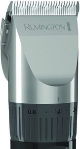 Remington HC5810 Genius Tagliacapelli con lama in Ceramica, ricaricabile, 10 pettini, caratteristiche professionali, Nero/Grigio