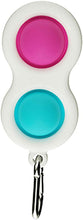 Carica l'immagine nel visualizzatore di Gallery, langjiao Simple Dimple Fidget Toy Agitarsi Giocattoli sensoriali per Bambini e Adulti, Fidget Toys Antistress Mini Portachiavi,Pendente Giocattoli con ridurre ansia e Stress