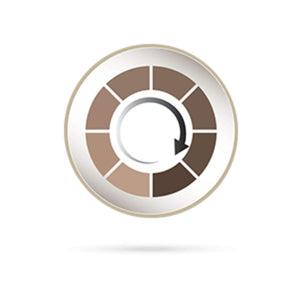 Max Factor Nude Eyeshadow Palette, 8 Ombretti Modulabili a Lunga Cappuccino - Ilgrandebazar