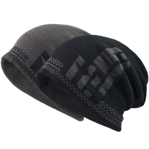 VECRY Uomo Berretti in Maglia Cappellini Skull Cotton Slouch Beanie...