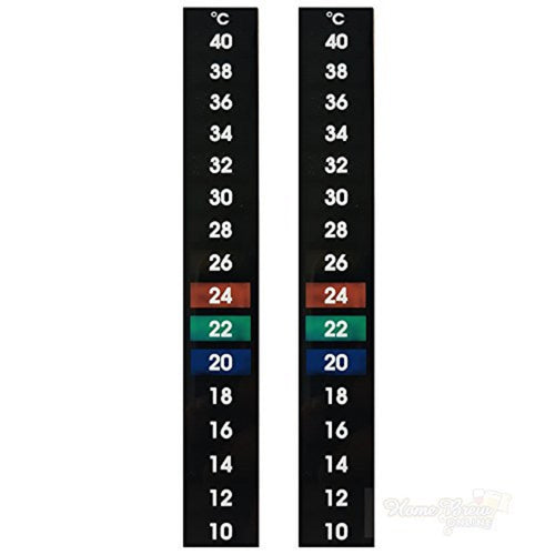 Polymex verticale da incollare 2 x LCD termometro - 10 C - 40 C - Home... - Ilgrandebazar
