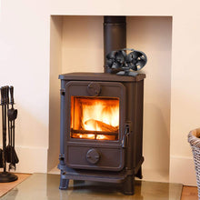 Carica l&#39;immagine nel visualizzatore di Gallery, Ventola per stufa alimentata a calore camino, a legna 8 Lame.