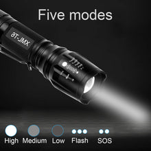 Carica l&#39;immagine nel visualizzatore di Gallery, Torcia LED,JUNKER 2000 Lumen Torce elettriche portatili, Super luminoso... - Ilgrandebazar