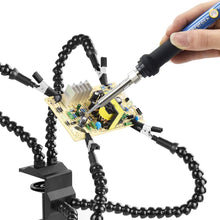 Carica l'immagine nel visualizzatore di Gallery, Aiutando le Mani a Saldare Toolour Stazione di Saldatura Porta PCB Terza Mano per la Saldatura Strumenti Fai da te per Modellare Crafting Saldatura Riparazione