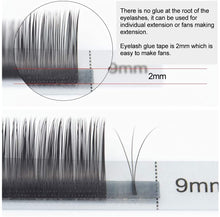 Carica l'immagine nel visualizzatore di Gallery, NAGARAKU Extension Ciglia Individuali Lavorato al Laser Che Dura di Più Attaccamento Più Veloce Ciglia finte Morbido e Flessibile Forniture per Extension Ciglia Professionali（012 C 8mm） 8mm 0.12 C curl