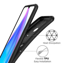 Carica l&#39;immagine nel visualizzatore di Gallery, Peakally Cover Xiaomi Redmi Note 8T, Fibra di Carbonio Morbido TPU Custodia... - Ilgrandebazar