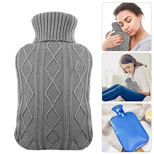 Borsa dell'acqua calda, AODOOR per l'acqua calda con Giacca a Grigio - Ilgrandebazar