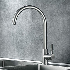 GRIFEMA GRIFERÍA DE COCINA-G4008 Rubinetto da Cucina in Acciaio Inox con... - Ilgrandebazar