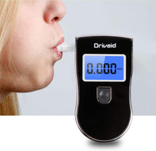 Carica l'immagine nel visualizzatore di Gallery, Drivaid Etilometro Portatile Digitale, Alcool Test Professionale con Schermo LED Display, Breath Analyzer incluir 20 Boccagli, 3 x batterie AAA incluseSensore Semiconduttore
