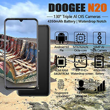 Carica l&#39;immagine nel visualizzatore di Gallery, DOOGEE N20 (2019) 4G Cellulari Economici, 6.3 pollici FHD+ Display Nero