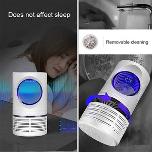 Bcamelys Lampada Antizanzare, Zanzariera Elettrica 5w Anti Zanzare USB con Luce UV Lampada Antizanzare Elettrico Trappola per Esterno Interno Giardino Campeggio per Contrastare Zanzare, Mosche