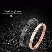 Carica l'immagine nel visualizzatore di Gallery, JewelryWe 2pcs Bracciale da Uomo Donna Amore Amanti Braccialetto Coppia 2 Pcs - Ilgrandebazar