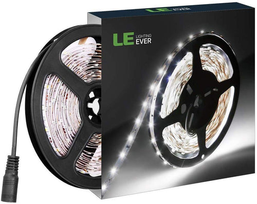 LE Striscia LED 5m 300 SMD 2835 5M, Bianco Diurno Un Pezzo - Ilgrandebazar
