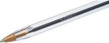 Carica l'immagine nel visualizzatore di Gallery, BIC Penne Nere a Sfera, Cristal Original, Punta Media, 1 mm, Confezione 10 Penne, Fornitura per Cancelleria Scuola e Ufficio Nero Single