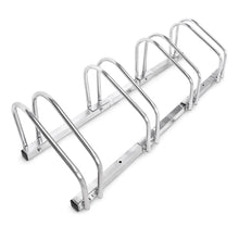 Carica l'immagine nel visualizzatore di Gallery, Relaxdays Parcheggio per Le Bici Fino a 4 Posti Stand Biciclette Argento