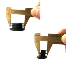 Carica l&#39;immagine nel visualizzatore di Gallery, YouU 25 Pezzi Inserto Tubo per Sedia Ovale in Plastica Ufficio, 28 x 14mm - Ilgrandebazar