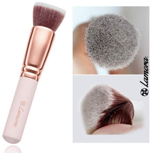 Carica l&#39;immagine nel visualizzatore di Gallery, Pennelli Make Up Kabuki Fondotinta (Oro Rosa)