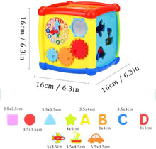 Carica l'immagine nel visualizzatore di Gallery, AiTuiTui Cubo attività Bambino, 6-in-1 Multifunzione Giochi Centri Educativi Prima Scatola di apprendimento Infanzia Giocattoli per Bambini Regalo di Natale Compleanno Standard