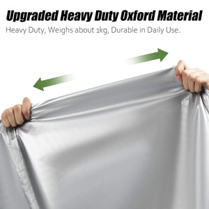 Favoto Telo per Moto Impermeabile Coprimoto in Materiale Oxford Argento - Ilgrandebazar