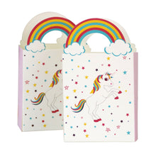 Carica l&#39;immagine nel visualizzatore di Gallery, TOYMYTOY 24Pezzi Sacchetti regalo in carta unicorno compleanno per 1, bianco - Ilgrandebazar