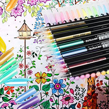 Carica l&#39;immagine nel visualizzatore di Gallery, Set di 48 penne gel colorate - glitter, metallico, neon glitterato, pastello...