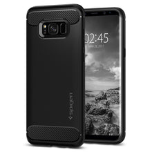 Carica l&#39;immagine nel visualizzatore di Gallery, Spigen Rugged Armor Cover Galaxy S8, Assorbimento Acustico e RA_Nero - Ilgrandebazar
