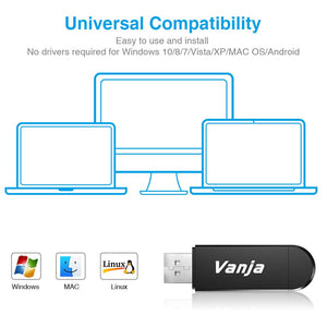 Vanja Lettore di Schede Memoria SD/Micro SD, Adattatore Black-Card Reader - Ilgrandebazar