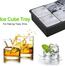 Carica l&#39;immagine nel visualizzatore di Gallery, solawill Stampo Ghiaccio, Stampi per Ghiaccio in Silicone 45 mm Palla di Ghiaccio 50mm Stampo Cubetti Ghiaccio Senza BPA Vaschetta Ghiaccio per Birra Whisky Cocktail Drink Candy Budino Latte Succo