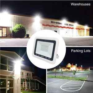 MOMEX Faretti LED da esterno 10W alta luminosità 10W, Bianco Freddo/6500k - Ilgrandebazar